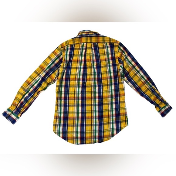 Ralph Lauren Men’s. Yellow and Blue Classic Button Down Shirt. Size small. - Picture 2 of 11